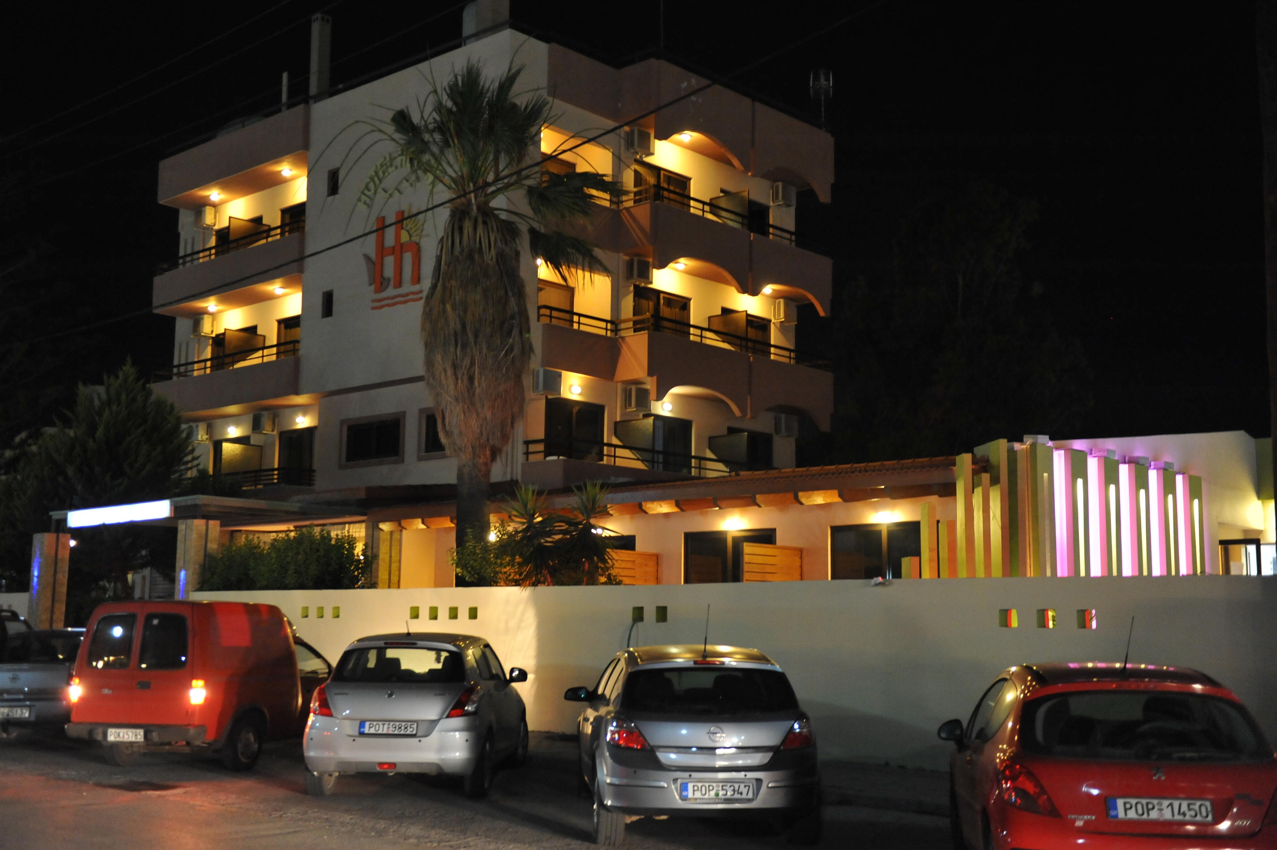 Heleni Beach Hotel Ялиссос Экстерьер фото